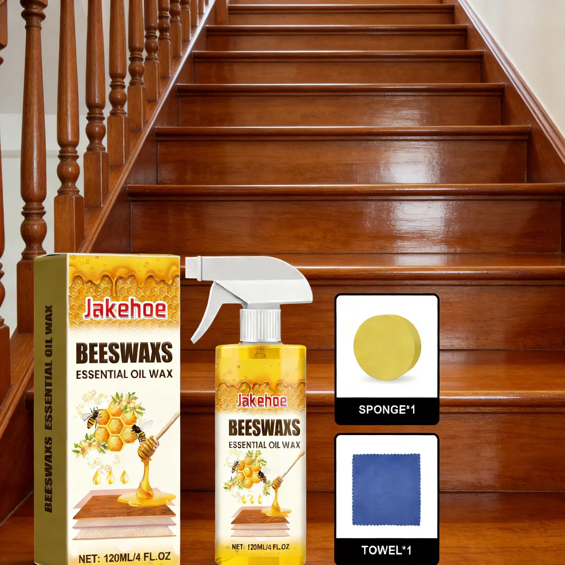 Woodworking Oil - สเปรย์ขัดเงาเฟอร์นิเจอร์ด้วยขี้ผึ้ง น้ำมันบำรุงไม้ ป้องกันการแตก ซ่อมแซมรอยแตก ผลิตภัณฑ์ดูแลรักษาเฟอร์นิเจอร์ไม้ประจำวัน