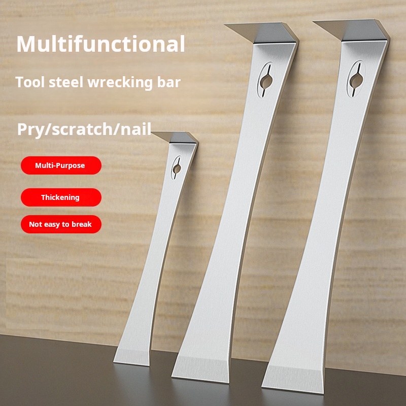 Woodworking Tools List - 1 ชิ้น ชุดเครื่องมืออเนกประสงค์ครบครัน ค้อนงัดเหล็ก เครื่องมือเฉพาะงานไม้ และพลั่วขูดเหล็กชนิดพิเศษ