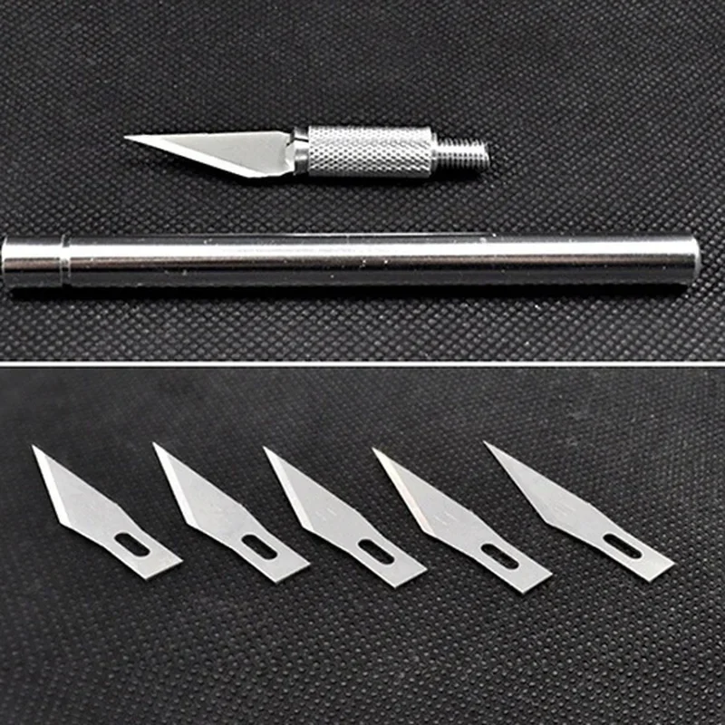 Card Scraper Steel - มีดแกะสลักสำหรับงานตัดกระดาษอย่างแม่นยำ สำหรับทำการ์ด งานฝีมือ งานปั้นดินเผา งานแกะสลักเซรามิก -