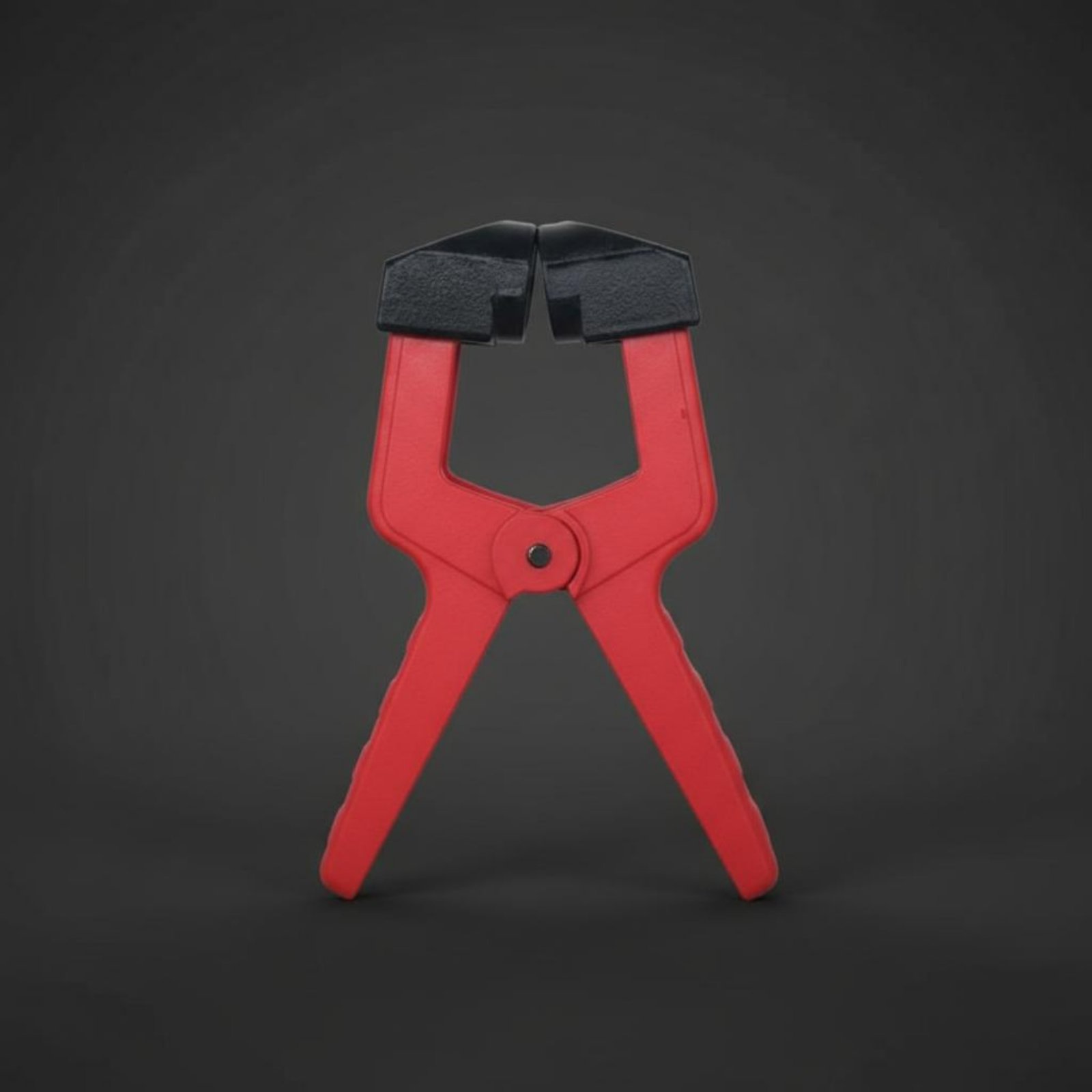 Woodworking Clamp - แคลมป์รัดรูปสามเหลี่ยม แคลมป์รัดพลาสติกสีแดง เครื่องมือช่าง ใช้งานได้ยาวนาน ปรับได้ สำหรับงานไม้