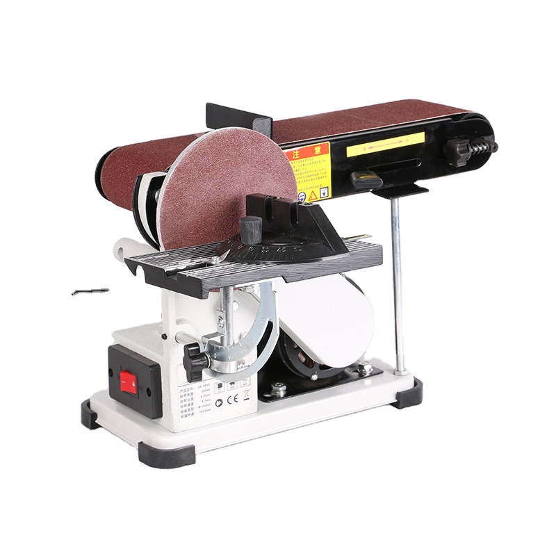 Woodworking Edge - เครื่องขัดไม้แบบสายพานขนาดเล็ก ราคาประหยัด พร้อมใบมีดตัดมุมคงที่สำหรับงานไม้