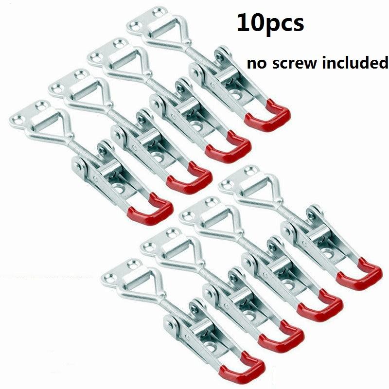 Woodworking Clamp - ตัวล็อคแบบปรับได้ 10 ชิ้น สำหรับงานหนัก ป้องกันสนิม ใช้กับประตู