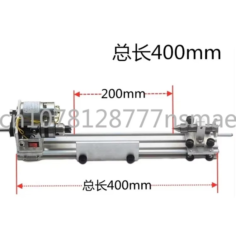 Woodworking Lathe - เครื่องกลึงเครื่องขัดมินิโลหะเครื่องกลึงไม้ Stepless ความเร็วความแม่นยําสูงมินิเครื่องกลึงลูกปัดเครื่อง 220V 80W