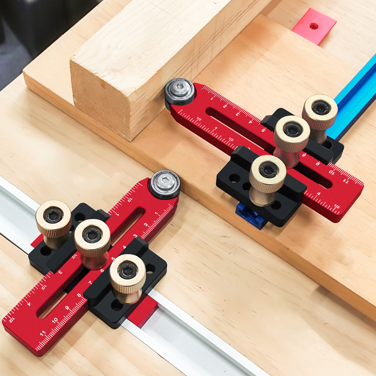 Woodworking Cutting Tools - Thin Rip Jig เห็นตาราง Jig Guide,