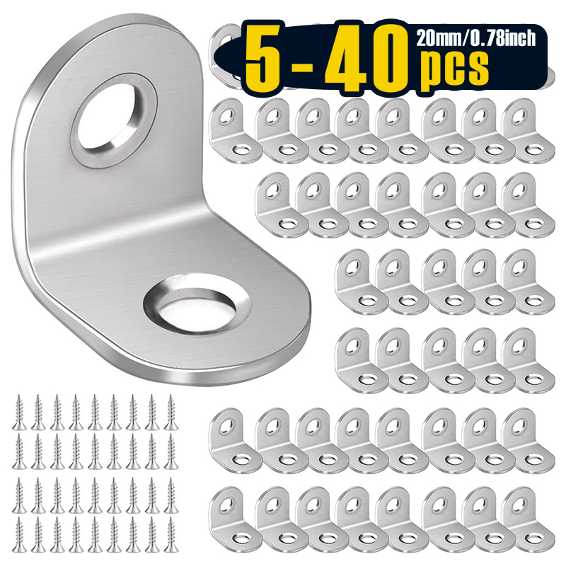 Woodworking X Brace - 5-40 ชิ้น 20 x 20 มม.