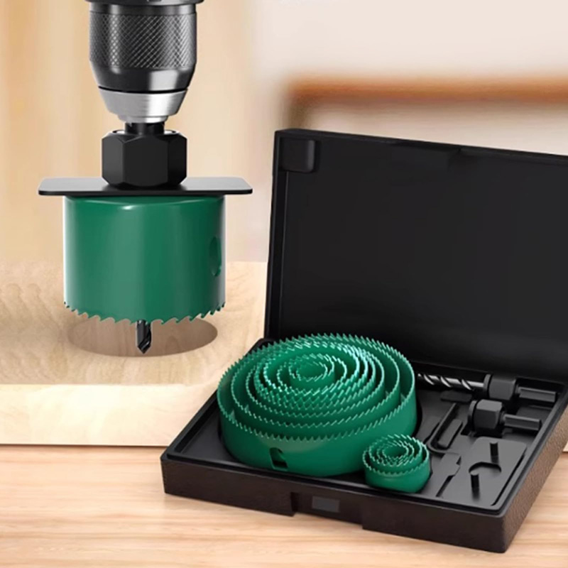 Woodworking Cutting Tools - ชุดเลื่อยเจาะรู 19/8/5 ชิ้น ขนาด 19-127 มม.