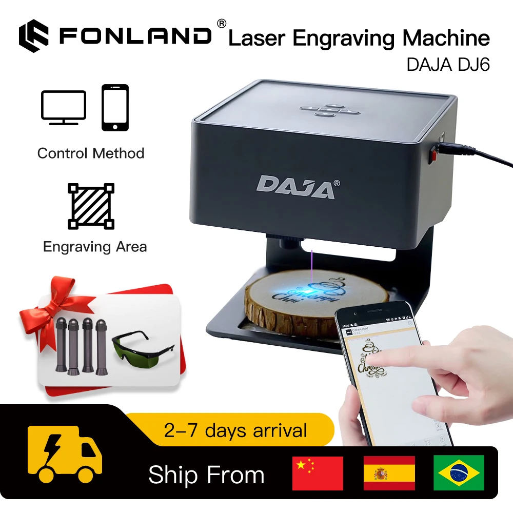 Woodworking Logos - Daja เครื่องแกะสลักเลเซอร์ CNC DJ6 mesin grafir