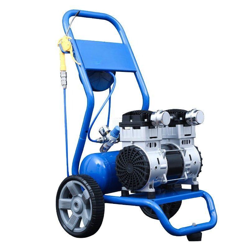 Woodworking Oil - เครื่องอัดอากาศแบบพกพา ไม่ใช้น้ำมัน สำหรับงานไม้ ปั๊มสี ตกแต่งบ้าน