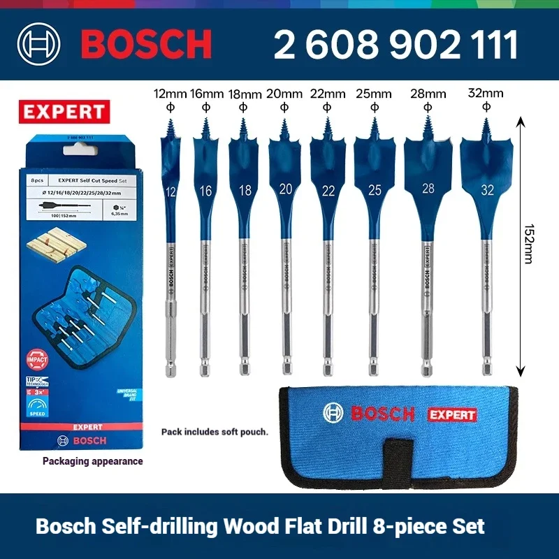 Woodworking Jobs - ชุดดอกสว่าน Bosch EXPERT Self Cut Speed