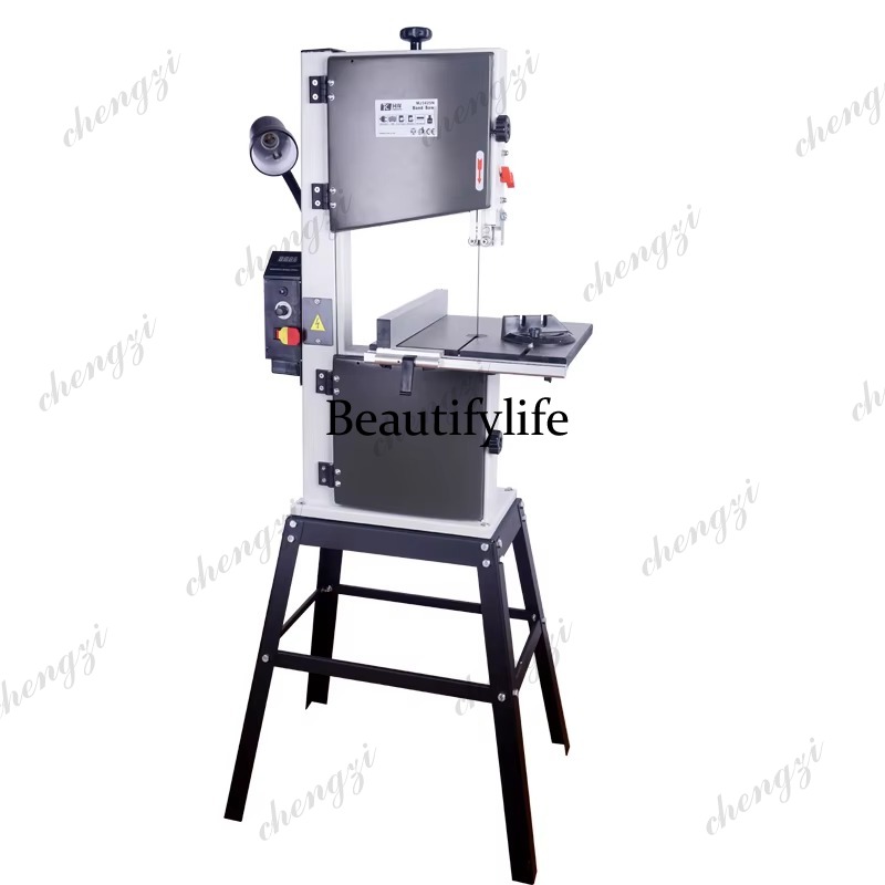 Woodworking Cutting Tools - เครื่องเลื่อยสายพานแนวตั้ง A81 ขนาด 10 นิ้ว ปรับความเร็วได้
