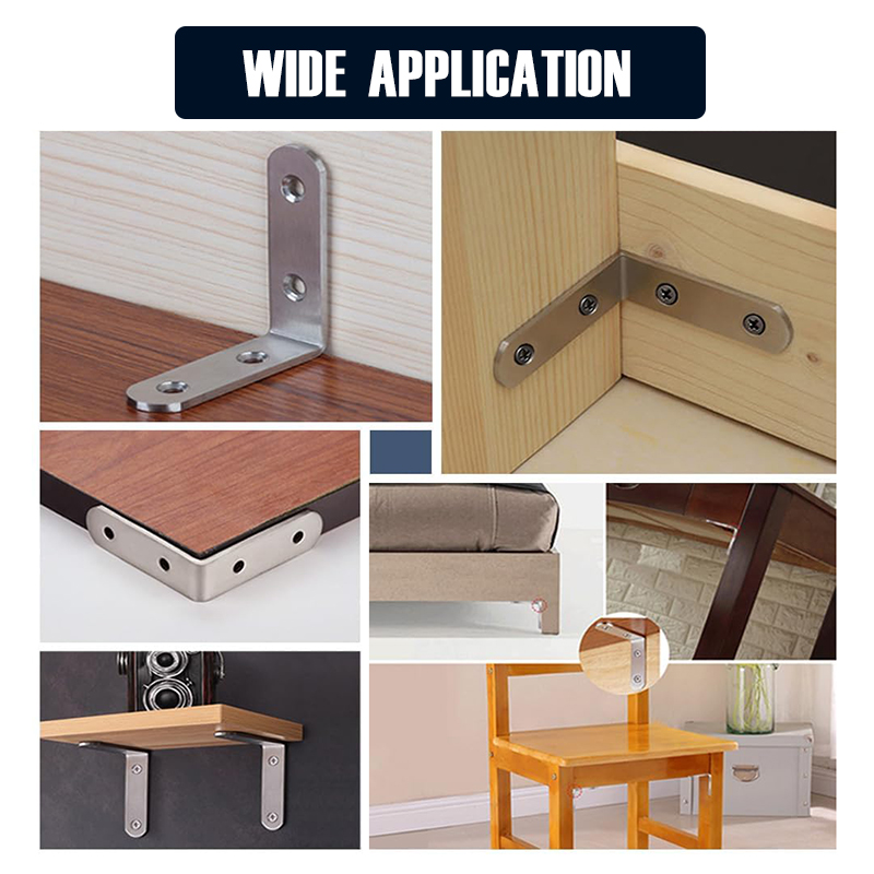 3-20 ชิ้น ขายึดรูปตัว L สแตนเล - Woodworking X Brace บทวิจารณ์และราคา