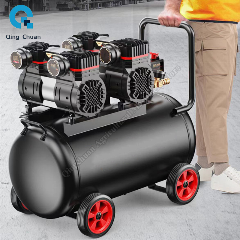 เครื่องอัดอากาศขนาดเล็ก 220V 4 - Woodworking Oil บทวิจารณ์และราคา