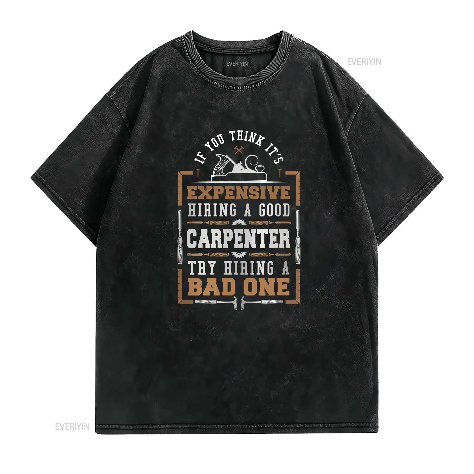 เสื้อยืดช่างไม้ลายตลก สไตล์วิน - Woodworking Union บทวิจารณ์และราคา