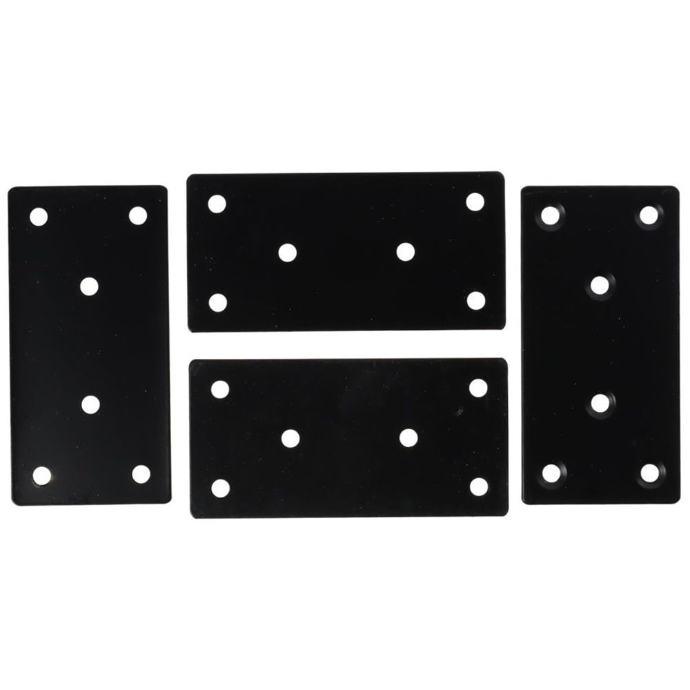 4PCS ทนทานสีดําแบนซ่อมแผ่นสแตน - Woodworking X Brace บทวิจารณ์และราคา
