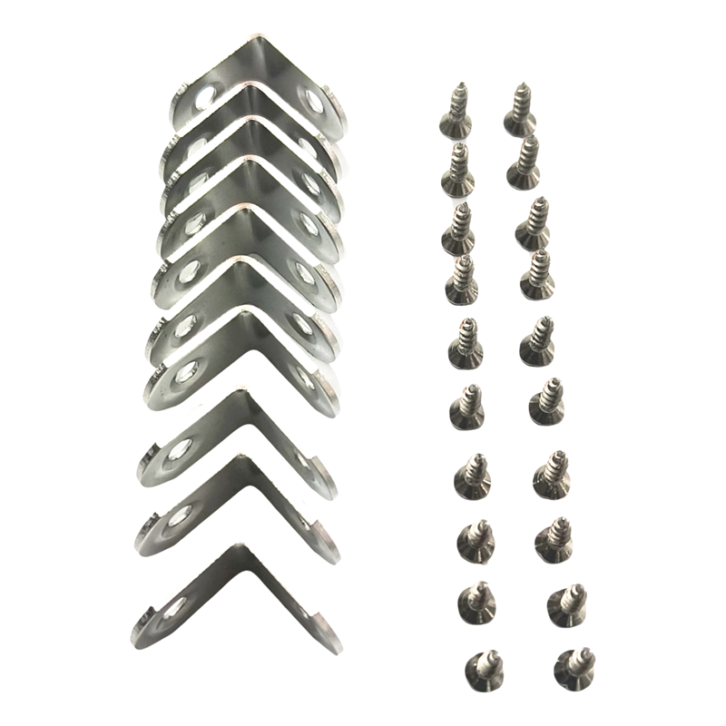 10 ชิ้น ขาเหล็กตัวแอลสำหรับยึด - Woodworking X Brace บทวิจารณ์และราคา