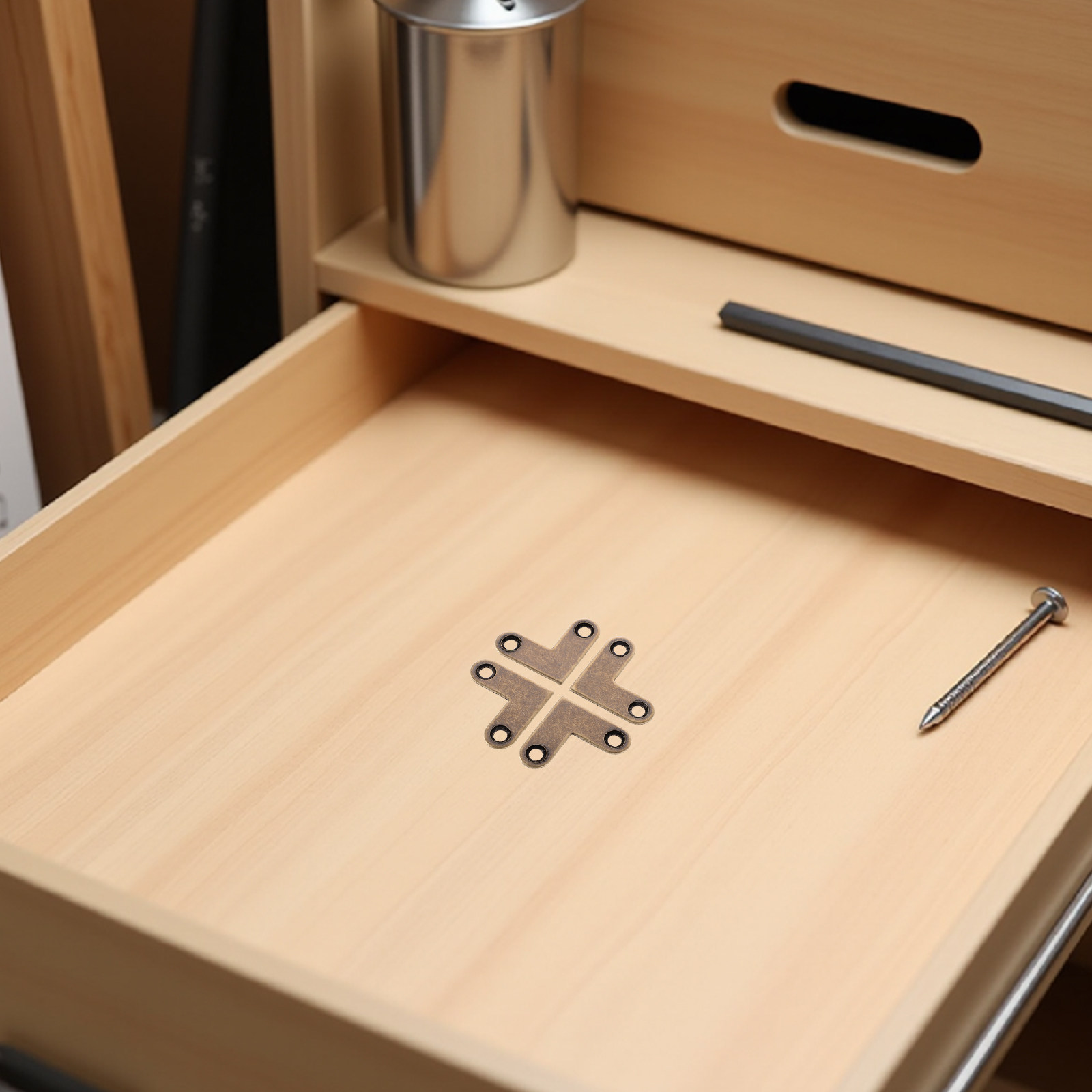 ขายึดมุมทองแดงแท้หนา 10 ชิ้น ร - Woodworking X Brace บทวิจารณ์และราคา