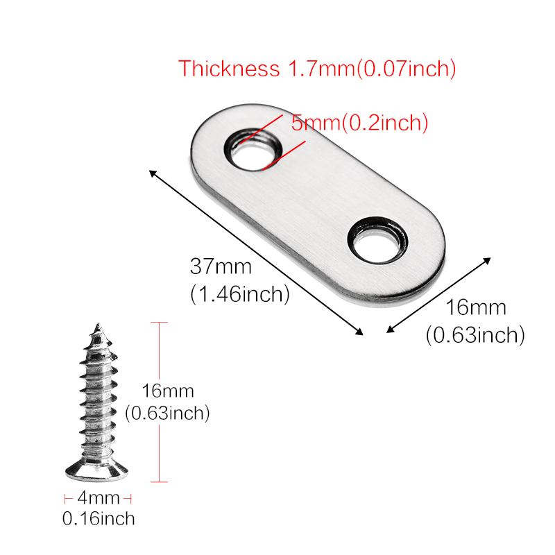 เหล็กฉากยึดมุมตรง 5-40 ชิ้น 37 - Woodworking X Brace บทวิจารณ์และราคา
