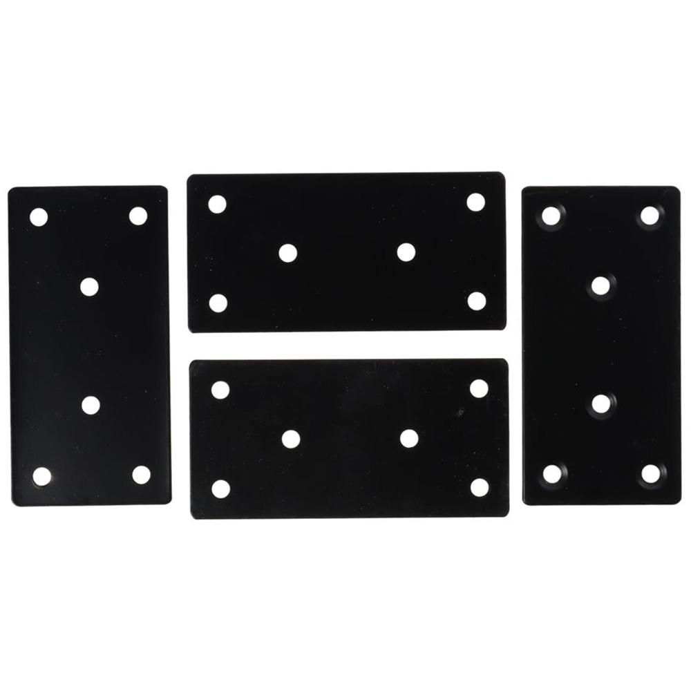 4ชิ้นแผ่นเย็บขอบแบนสีดำขนาด3.9 - Woodworking X Brace บทวิจารณ์และราคา