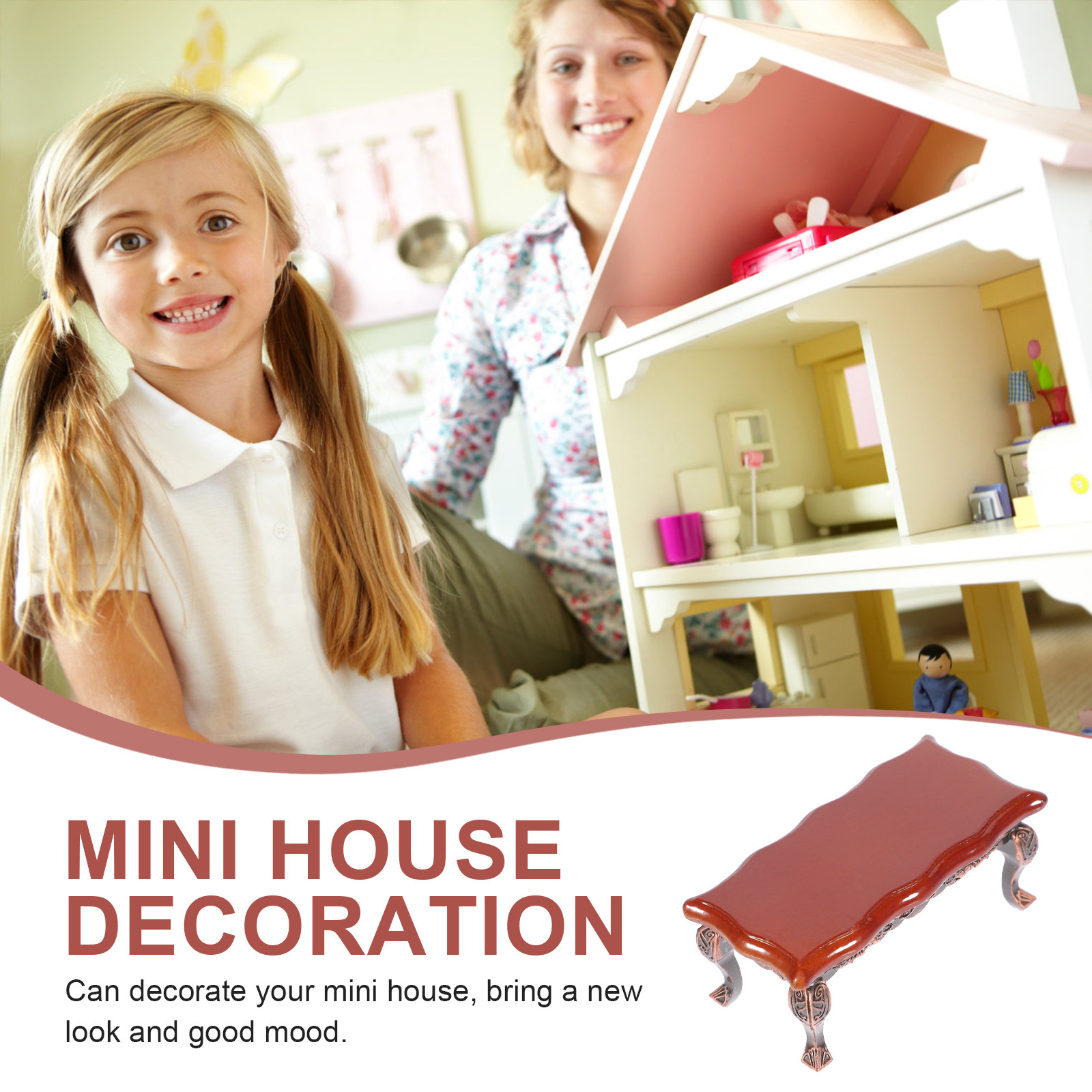 โต๊ะน้ำชาไม้ทรงสี่เหลี่ยมขนาดเ - Woodworking Room บทวิจารณ์และราคา