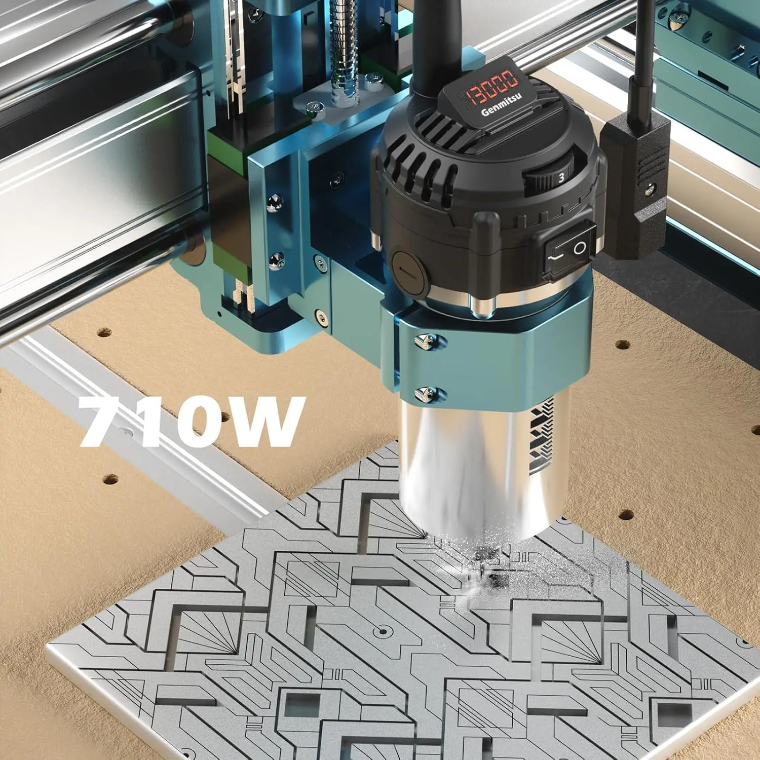 เครื่องเซาะร่อง CNC SainSmart  - Woodworking Jobs บทวิจารณ์และราคา