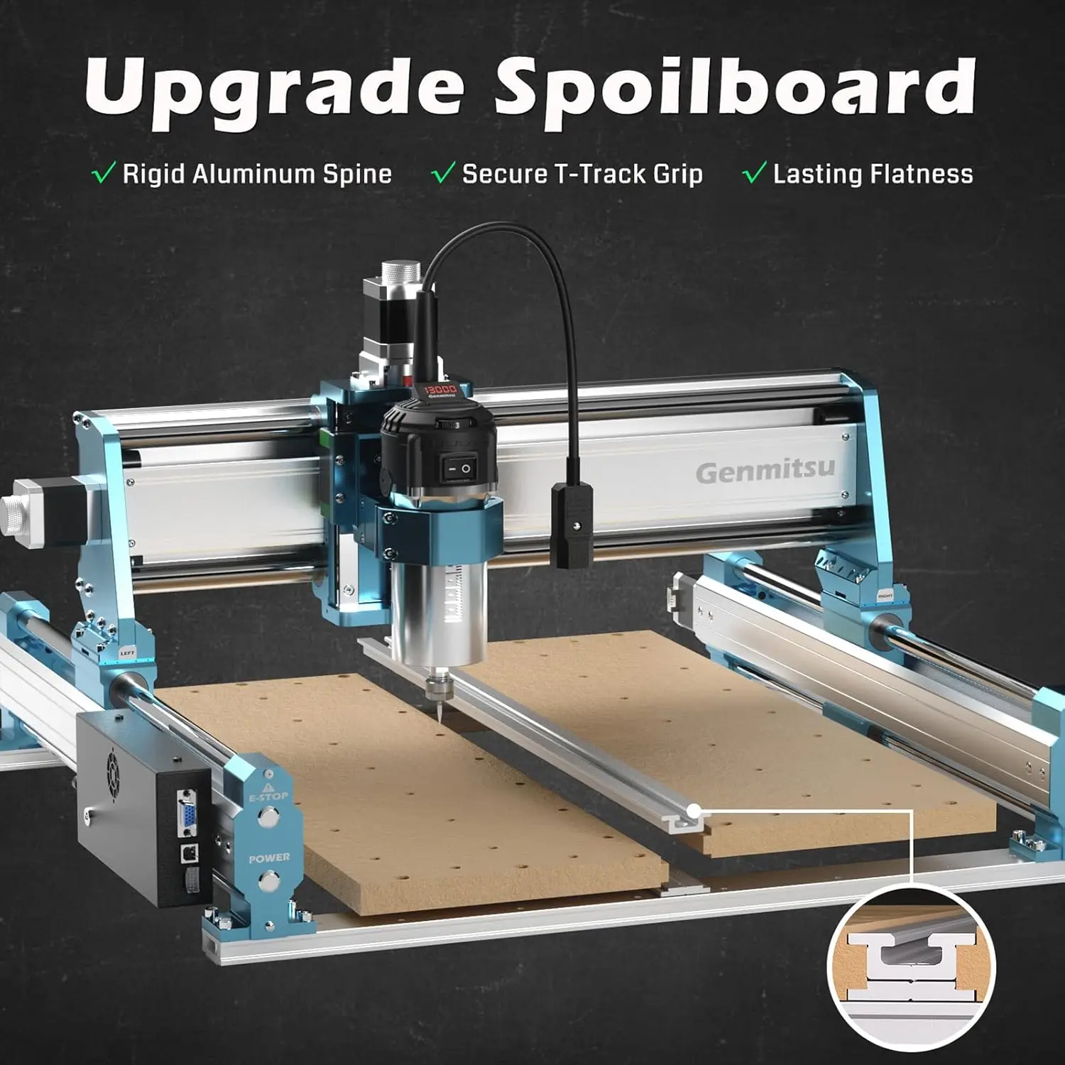 เครื่องเซาะร่อง CNC SainSmart  - Woodworking Jobs บทวิจารณ์และราคา