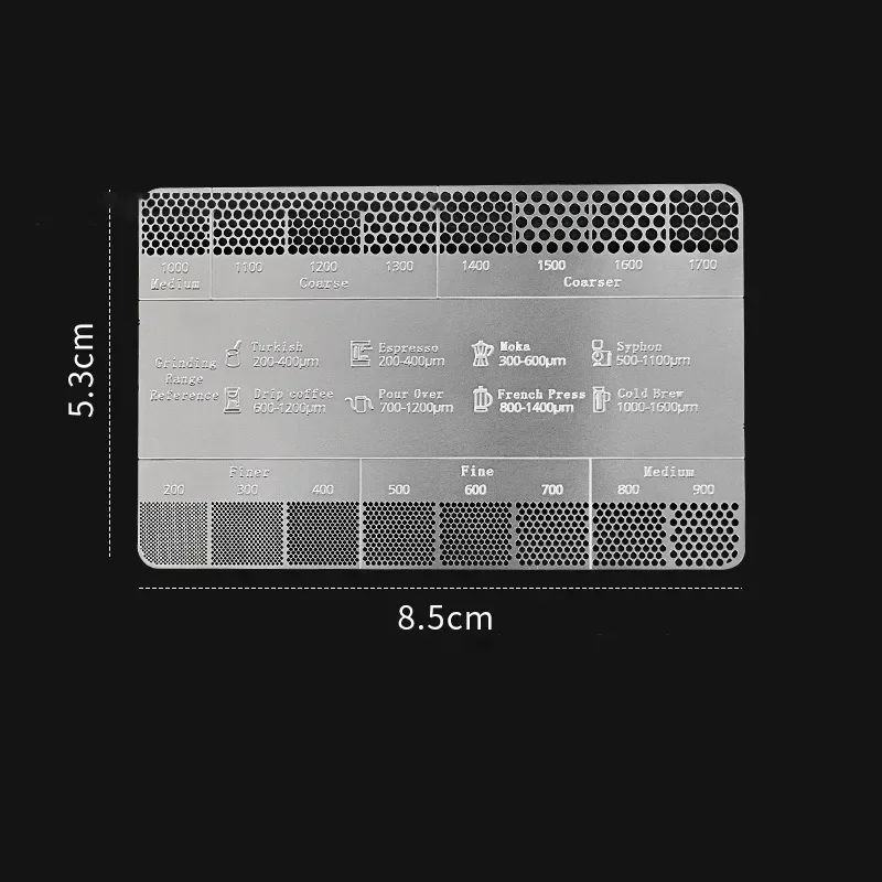 เครื่องบดกาแฟแบบเปรียบเทียบควา - Card Scraper Steel บทวิจารณ์และราคา