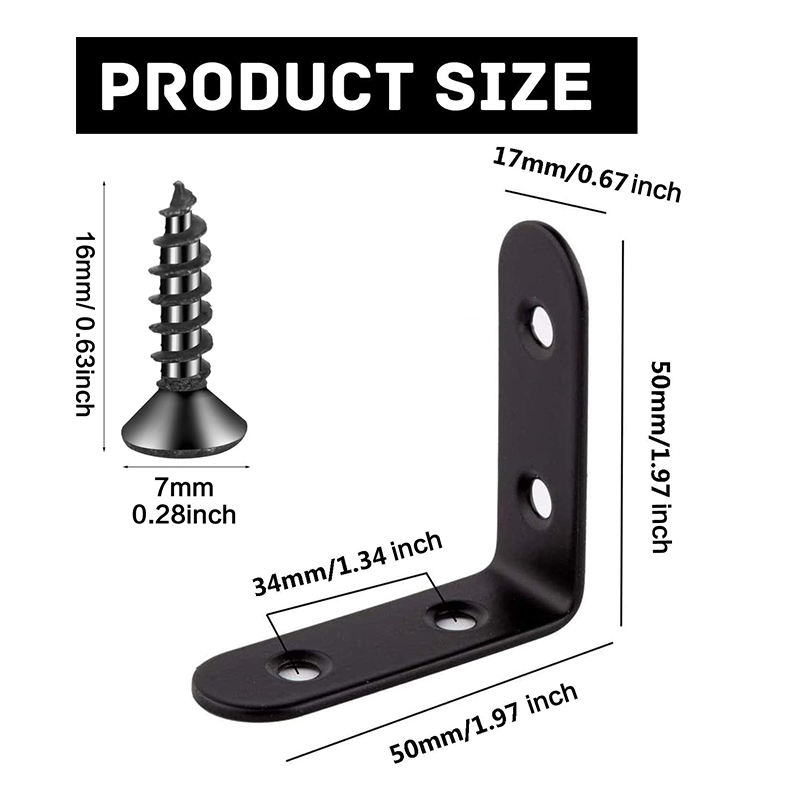 6-20 ชิ้น L วงเล็บมุมขวามุมรั้ - Woodworking X Brace บทวิจารณ์และราคา