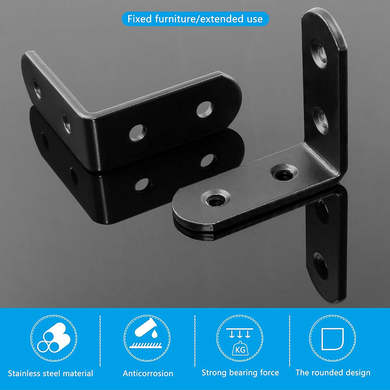 6-20 ชิ้น L วงเล็บมุมขวามุมรั้ - Woodworking X Brace บทวิจารณ์และราคา
