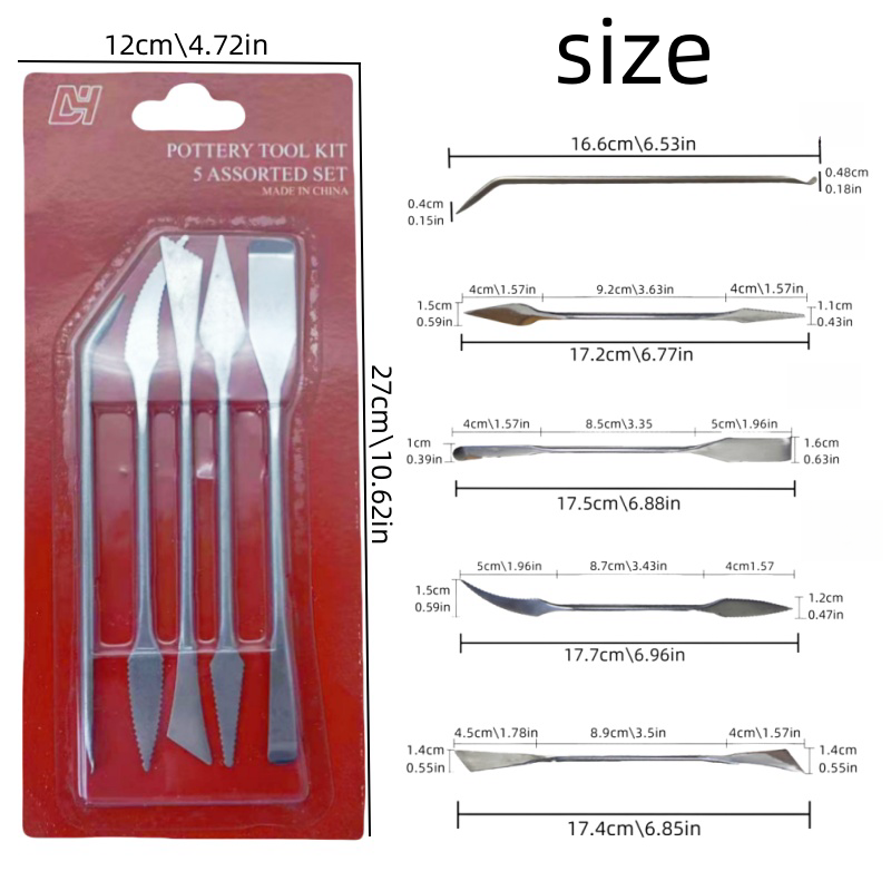ชุดมีดสแตนเลส 5 ชิ้น, เครื่องม - Card Scraper Steel บทวิจารณ์และราคา