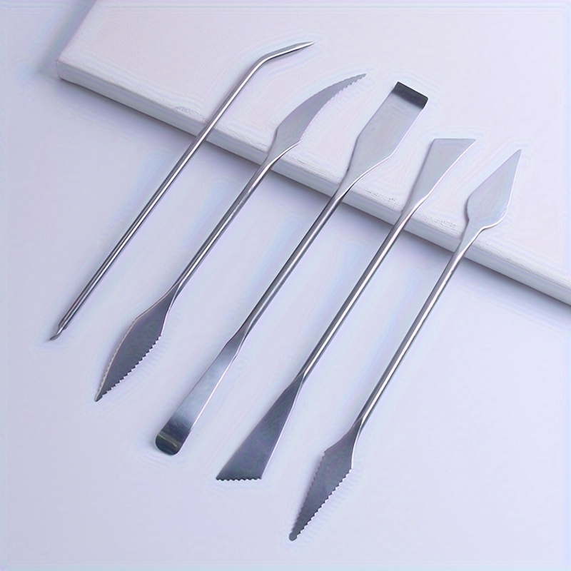 ชุดมีดสแตนเลส 5 ชิ้น, เครื่องม - Card Scraper Steel บทวิจารณ์และราคา