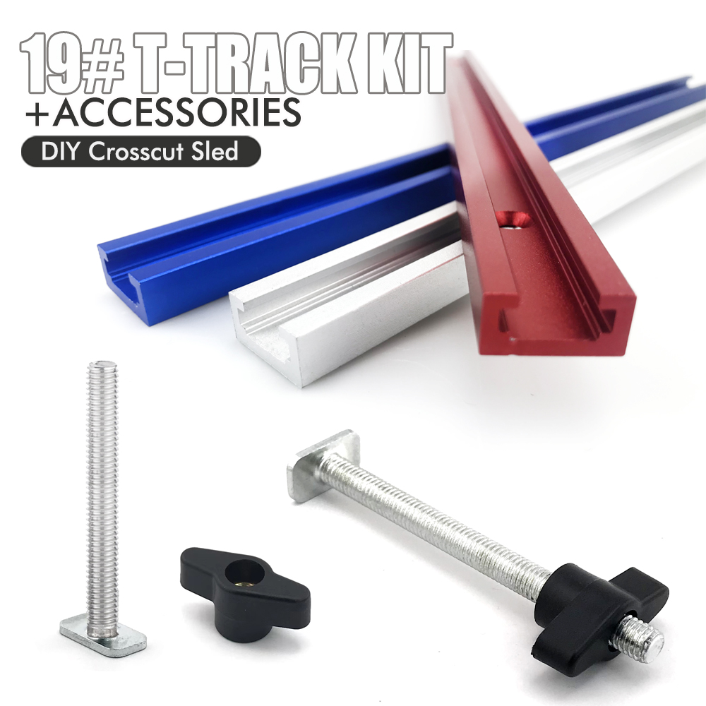 งานไม้ 19 #   ชุดราง T-track แ - Woodworking Cutting Tools บทวิจารณ์และราคา