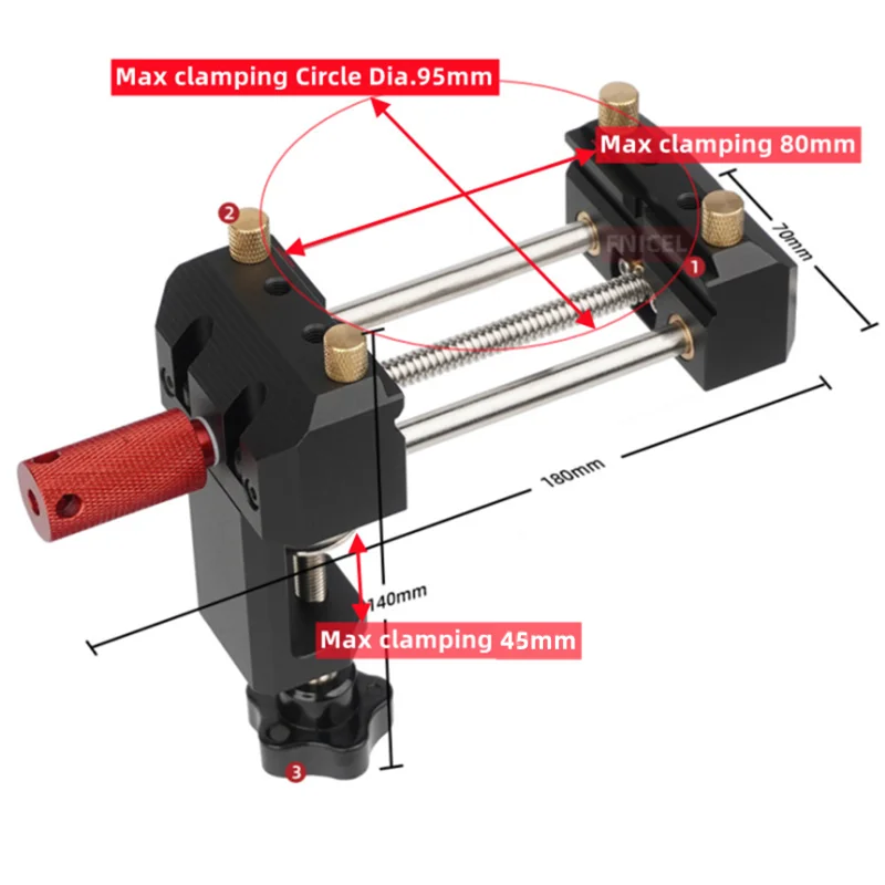 แท่นจับชิ้นงานอเนกประสงค์ ทำจา - Woodworking Clamp บทวิจารณ์และราคา