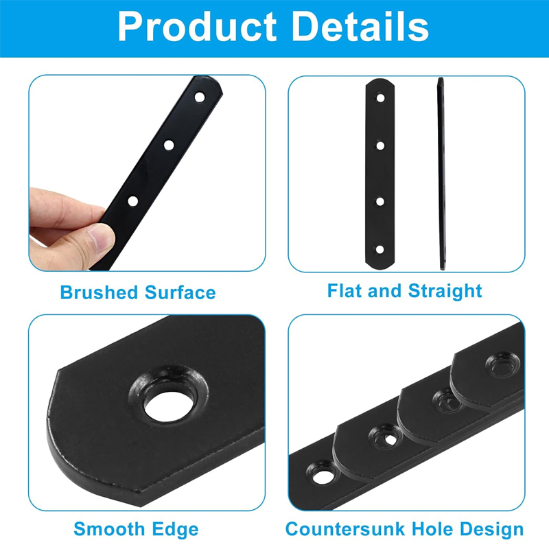6/ 12 ชิ้น, วงเล็บตรง 5 นิ้ว,  - Woodworking X Brace บทวิจารณ์และราคา