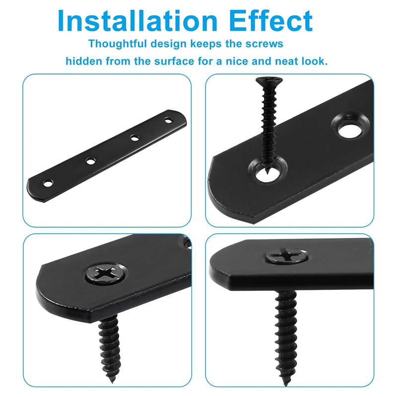 6/ 12 ชิ้น, วงเล็บตรง 5 นิ้ว,  - Woodworking X Brace บทวิจารณ์และราคา