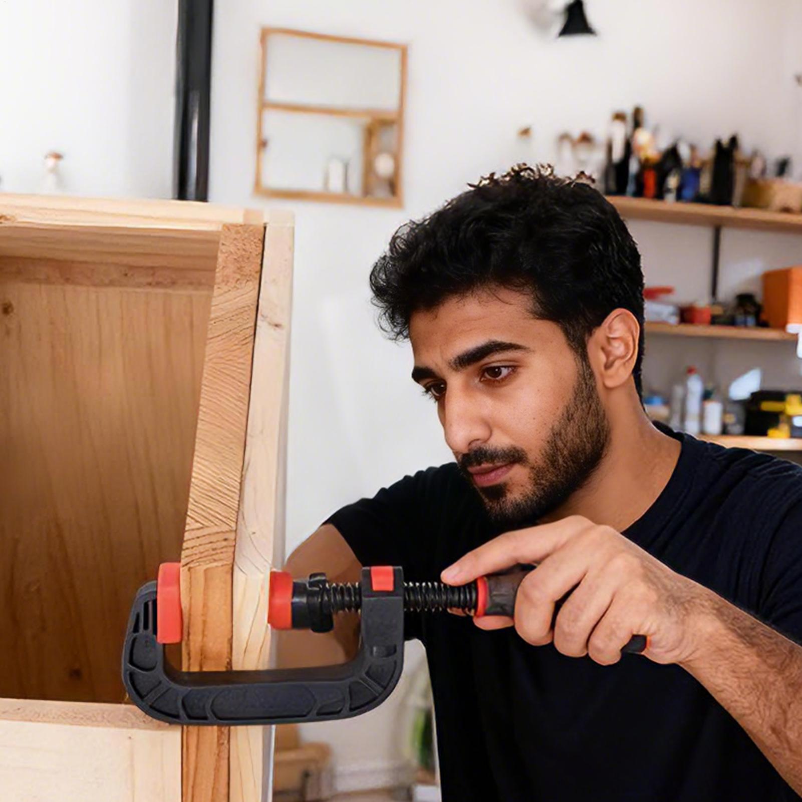 แคลมป์สำหรับงานไม้ แคลมป์สปริง - Woodworking Clamp บทวิจารณ์และราคา