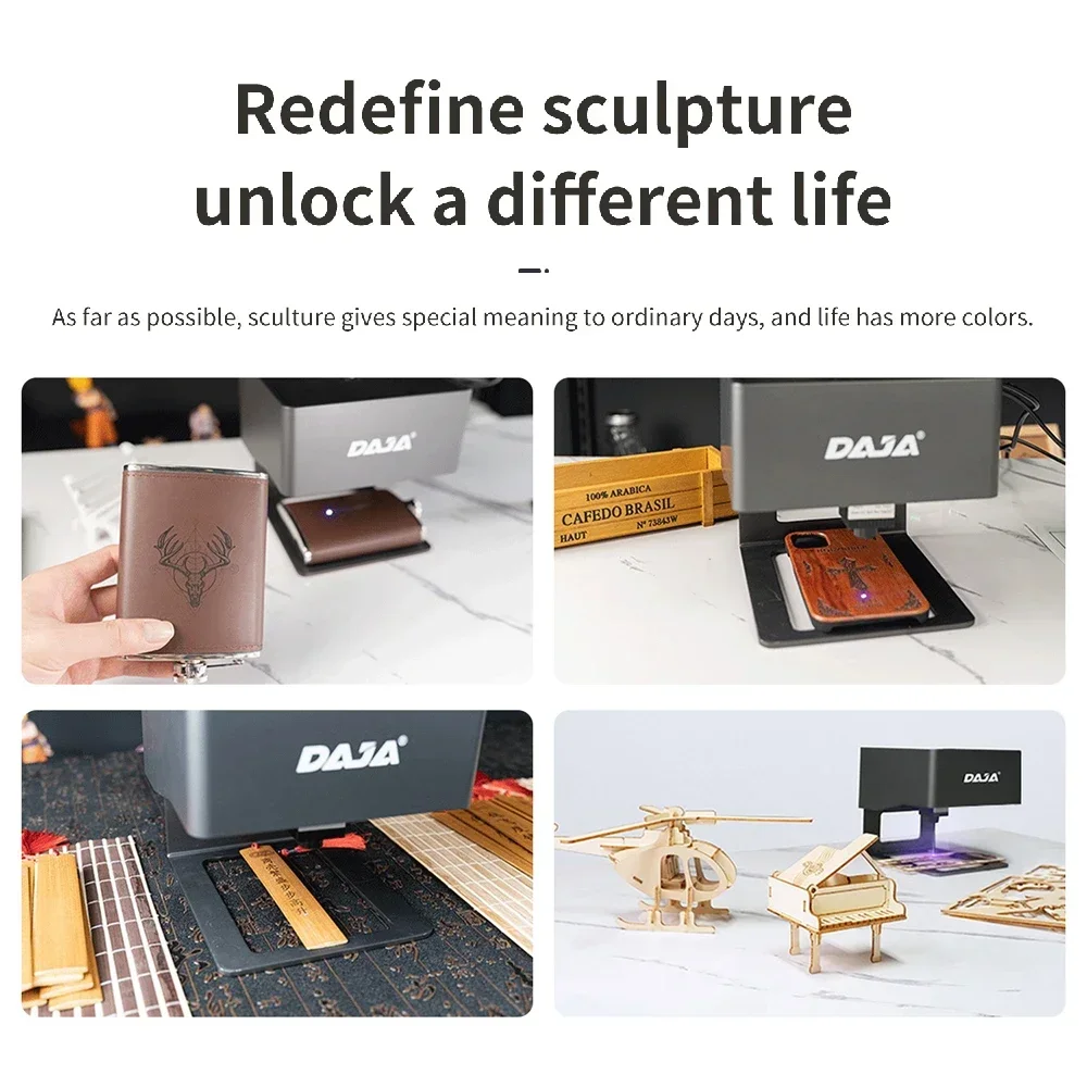 DAJA เลเซอร์แกะสลัก CNC DIY DJ - Woodworking Logos บทวิจารณ์และราคา