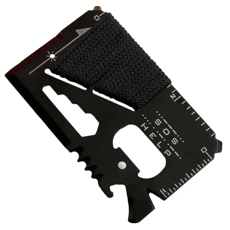 สแตนเลสเครื่องมือฉุกเฉิน EDC บ - Card Scraper Steel บทวิจารณ์และราคา
