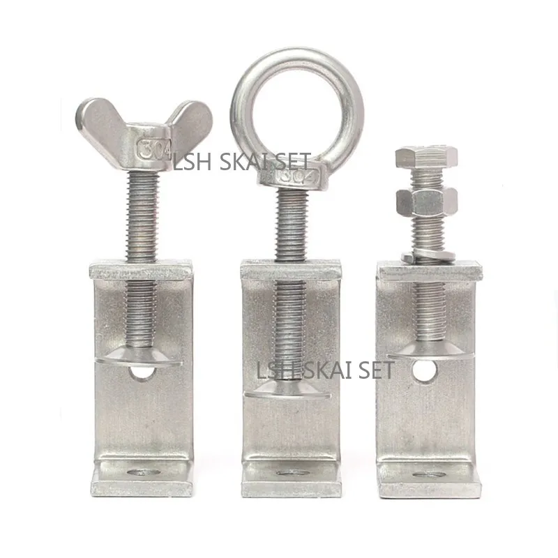 ตัวหนีบแบบ C ทำจากสแตนเลส 304  - Woodworking Clamp บทวิจารณ์และราคา