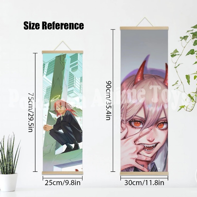 Chainsaw Man Anime Poster Wood - Woodworking Room บทวิจารณ์และราคา