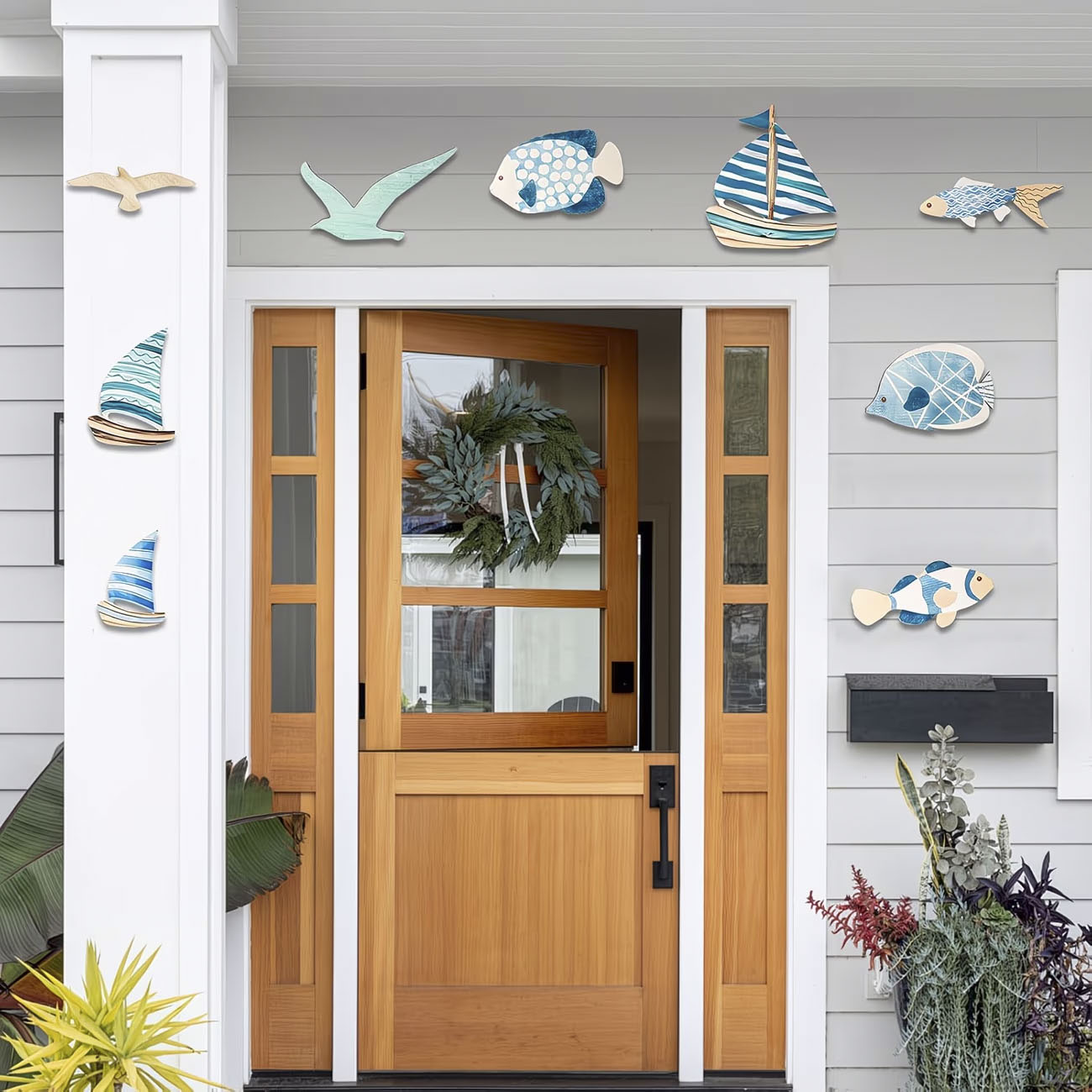 ชุดตกแต่งผนังไม้รูปปลาเขตร้อน  - Woodworking Room บทวิจารณ์และราคา
