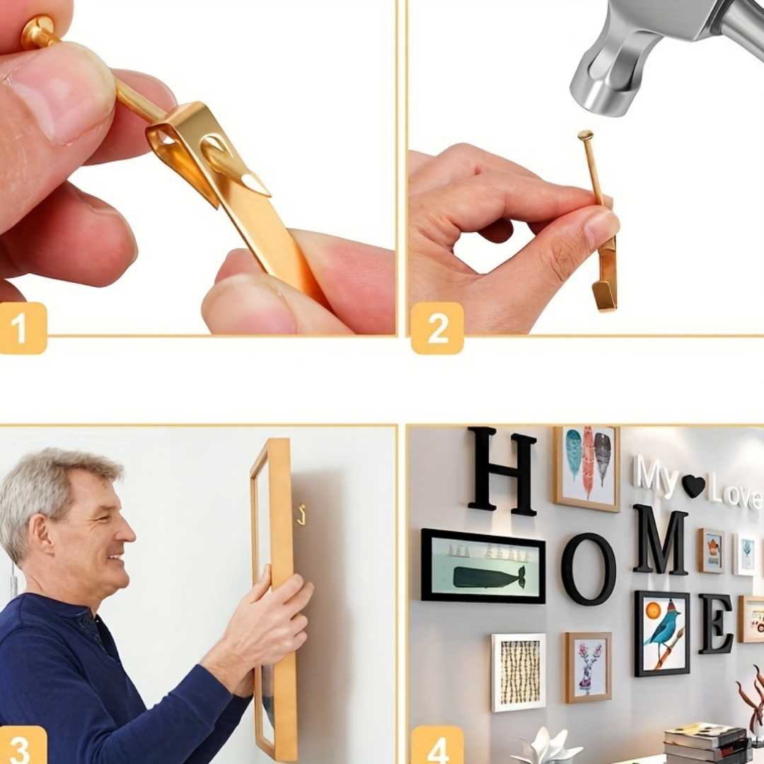20 ชุด ตะขอแขวนรูปภาพแบบหนัก 3 - Woodworking Oil บทวิจารณ์และราคา