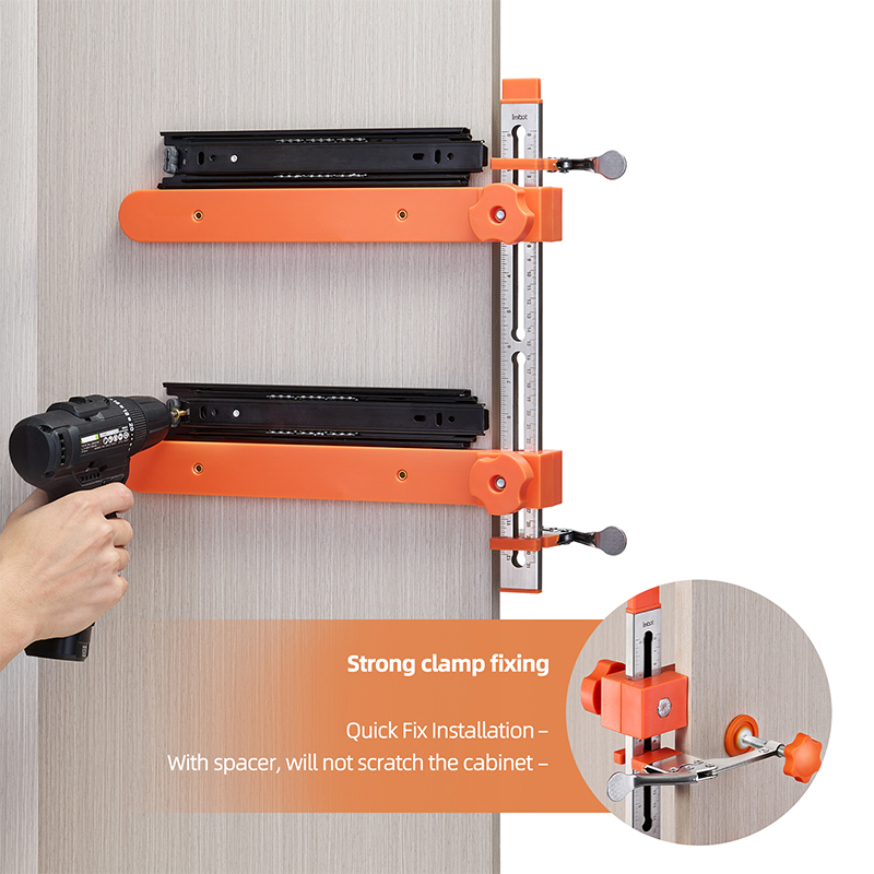 ชุดอุปกรณ์รางลิ้นชักสแตนเลสแบบ - Woodworking Clamp บทวิจารณ์และราคา
