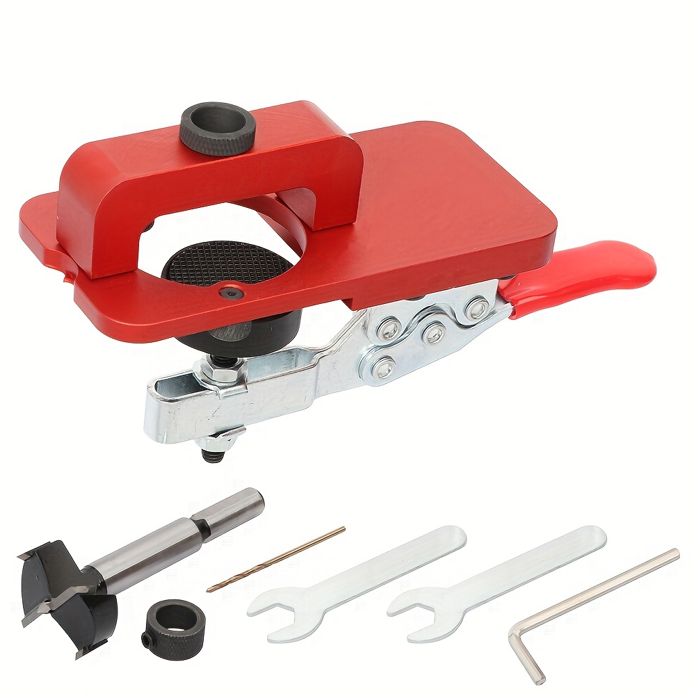 35 มม.บานพับปกปิดเจาะ JIG ท่อง - Woodworking Class บทวิจารณ์และราคา