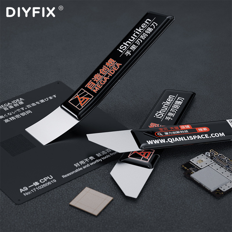 MEGA-IDEA T0.2MM ขูดดีบุกมีดแบ - Card Scraper Steel บทวิจารณ์และราคา