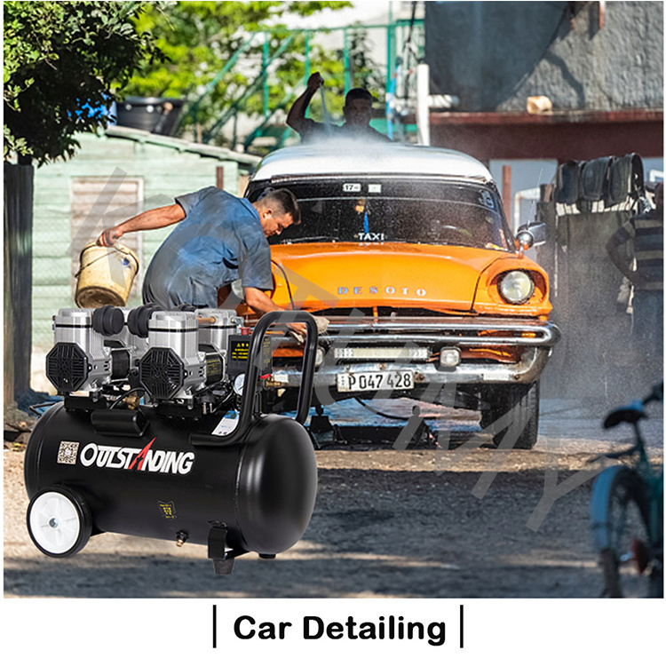 220V เครื่องอัดอากาศขนาดเล็กปร - Woodworking Oil บทวิจารณ์และราคา