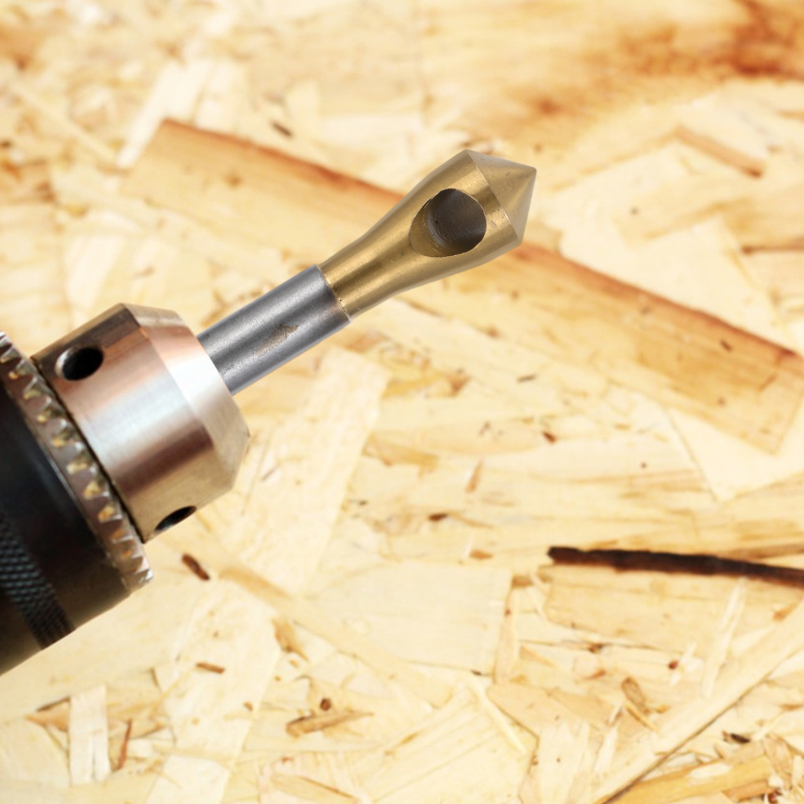 ดอกกัดลบคมเคลือบไทเทเนียมประสิ - Woodworking Cutting Tools บทวิจารณ์และราคา